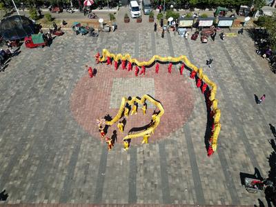 玉溪江川：祥龙献瑞年味浓