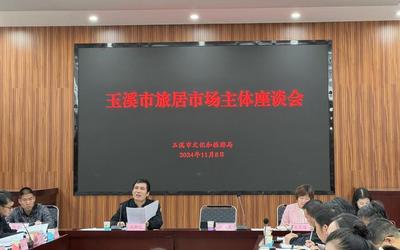 玉溪市文化和旅游局扎实推进旅居行业发展