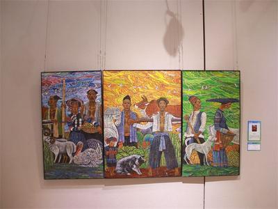 妙笔绘丹青 画展启新春 红河州“红河之春”2025年美术作品展开幕