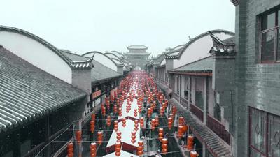 惊喜云南 | 昭通古城 雪后惊艳