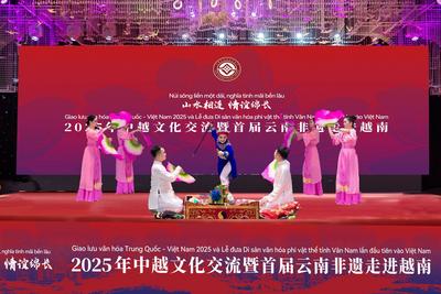 2025年中越文化交流暨首届云南非遗巡演活动走进越南