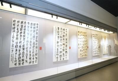 第六届云南省临书作品展在云南文学艺术馆开幕