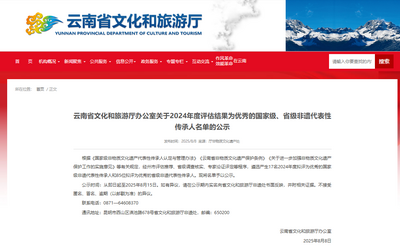 丽江市4位省级非遗代表性传承人拟获评优秀！