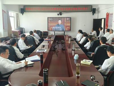 楚雄州民族宗教事务委员会集中收看纪念中国人民抗日战争暨世界反法西斯战争胜利80周年大会