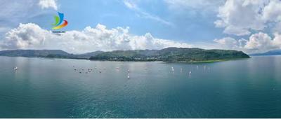 “乘风破浪 扬帆九湖”2025云南九大高原湖泊山水联赛抚仙湖站帆船赛开赛