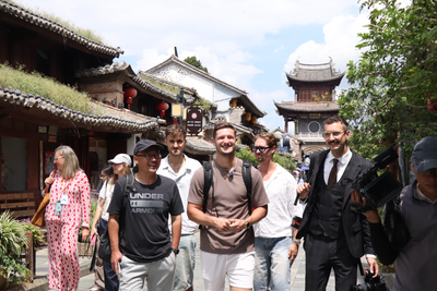 欧洲旅游媒体采访团走进大理