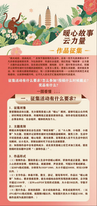 让你身边的暖心瞬间在云端激荡    ——“暖故事·云力量”作品征集火热进行中  