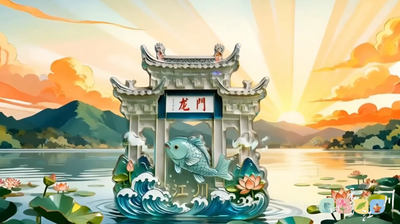 温润玉溪 旅居福地丨江川冰箱贴国风AI变装！