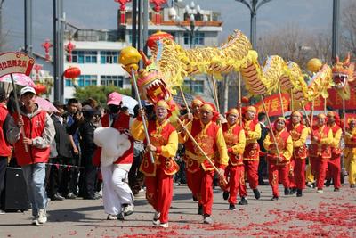 “骏马腾盛世·巡游贺新春” 华宁贺岁巡游燃动马年新春