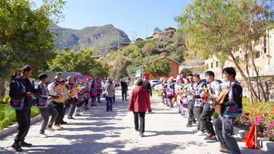 当新春遇上古村焕新颜 永仁宜就外普拉点亮乡村未来