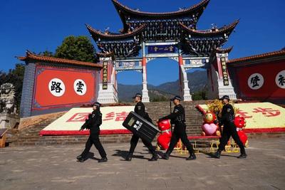 春节假期鸡足山旅游秩序安全平稳，多部门坚守一线护航景区平安！