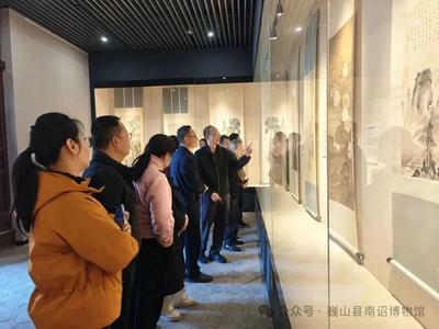 “梅影书声——晋宁博物馆藏方树梅书画精品展”在巍山县南诏博物馆开展