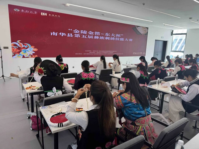 楚雄南华：匠心绣民族团结 巧手绘振兴画卷
