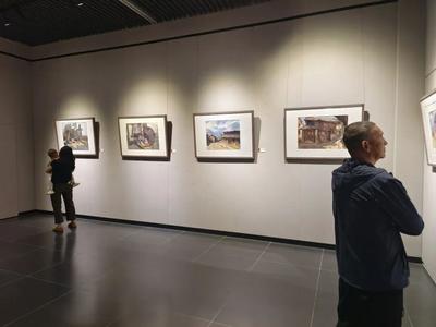 丹青颂党恩 匠心绘丽江！“庆祝中国共产党成立105周年——和勇美术作品展”开展