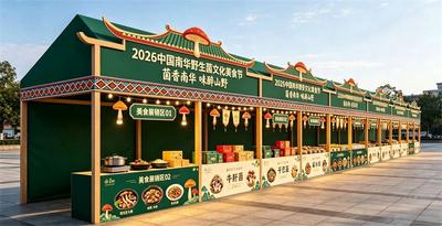 8月3日，第二十三届南华野生菌美食文化节“特色商贸集市”展销街将正式开街