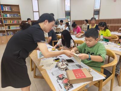 红河州图书馆“我与传统文化零距离”系列活动（第8期）圆满落幕