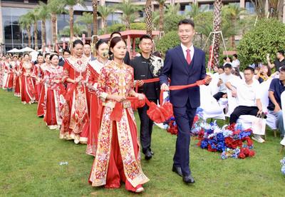 传承七夕古韵新风 ！“爱在抚仙湖”集体婚礼暨“我们的节日·七夕”新时代文明实践活动举行