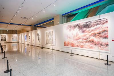 “书香艺美”第四届云南文艺汇——大理州书法美术摄影展在云南文学艺术馆开幕