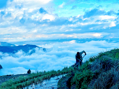 千年古梯田，山水赋新韵