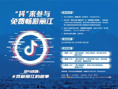 “抖来参与！我和丽江的故事” 获奖名单出炉