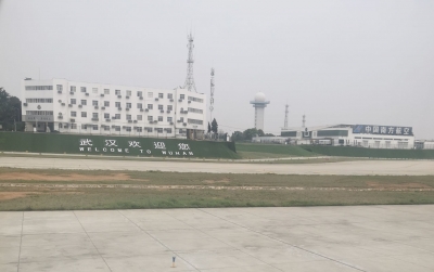 滞丽湖北籍游客已落地武汉天河机场