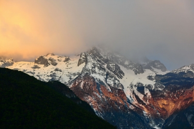此刻玉龙雪山