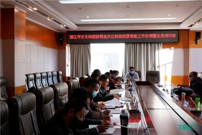 做好文物文化保护 丽江召开金沙江岩画资源调查工作协调暨业务培训会