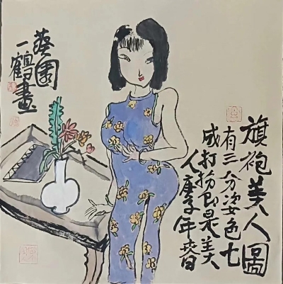 丽江有位“一鹤”兄！