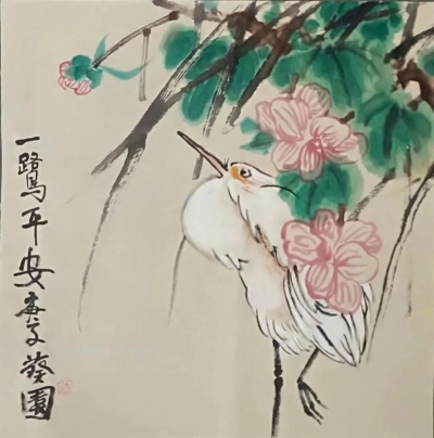 丽江有位“一鹤”兄！