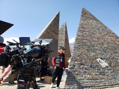 于荣光团队拍摄制作 丽江大型音乐电影《舍不得的爱》开机