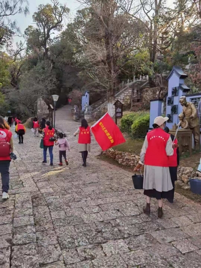 ​3·8特辑｜​丽江市文旅局开展妇女节进景区志愿服务活动