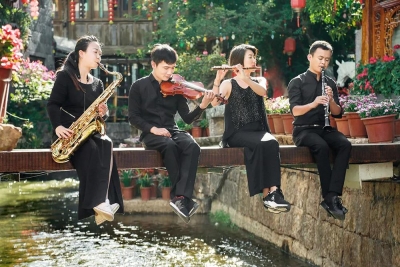 本周日，到丽江市图书馆听“春天的旋律”管弦乐音乐会！