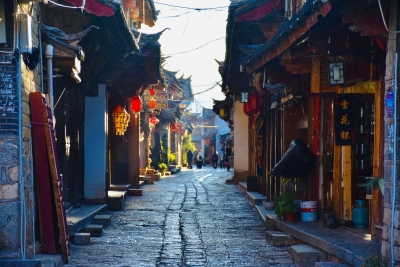 什么是丽江古城的血脉、关节……