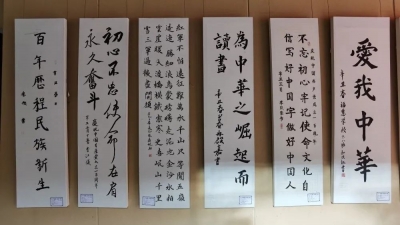 “幸福石榴籽·青春心向党——青少年书画作品展”在丽江市博物院开展