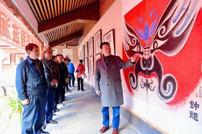 天雨流芳·文旅大集丨梁汉森画展丽江开幕！“京”彩万千！