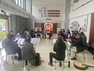 华坪县华韵洞经古乐队成立