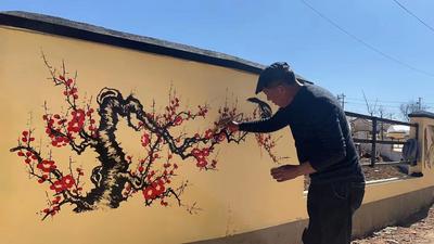 宁蒗文联携宁蒗县书画协会：文艺助力乡村振兴 ——挥毫泼墨 美了山乡