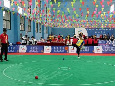 聚焦云南省民族运动会丨蹴球比赛拉开运动会第二阶段比赛序幕