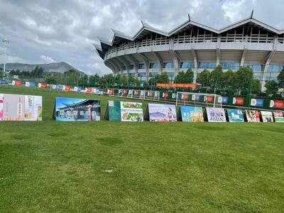 丽江特色产品亮相云南省第十二届少数民族传统体育运动会