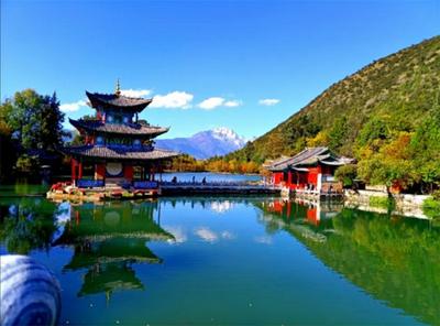 好山好水好文化 就在丽江黑龙潭公园 想去走走吗