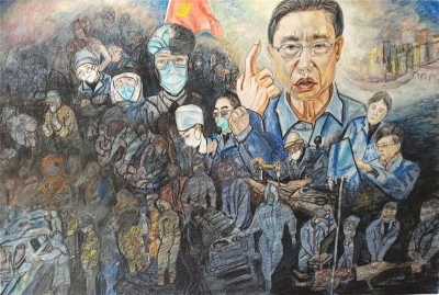 “众志成城 共克时艰”楚雄州美术作品记录抗“疫”之战