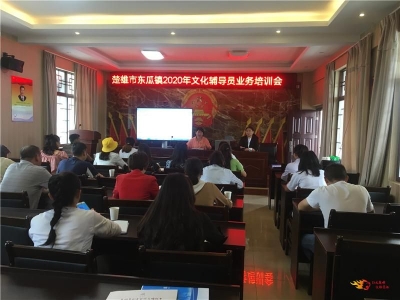 楚雄市东瓜镇培训基层文化辅导员