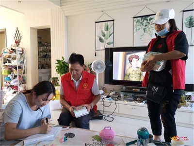 共创文明城市，共建美好家园！楚雄州博物馆开展入户宣传志愿服务活动