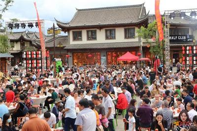 禄丰第二届茶马古道文化旅游节开幕 金山古镇精彩活动“燃爆”全城