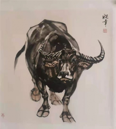 元谋县图书馆推出“金牛贺岁”线上迎新春美术作品展