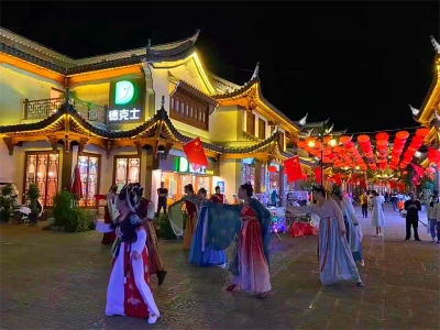 金山古镇中秋举办拜月大典，丰富禄丰市民文化生活