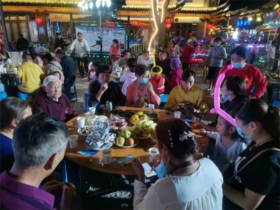 金山古镇中秋举办拜月大典，丰富禄丰市民文化生活