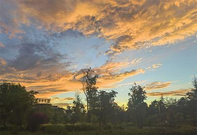 惊艳！夏日南华的火烧云，你看见了吗？