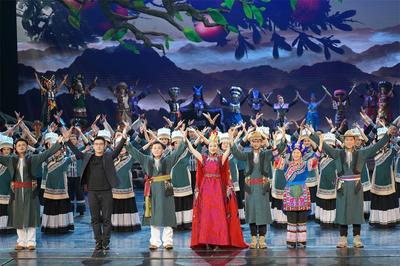 民族歌舞剧《古微鲁》改版首场汇报演出在楚雄举行
