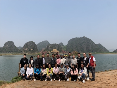 内蒙古自治区赤峰市文化和旅游局到丘北县普者黑景区参观学习  
